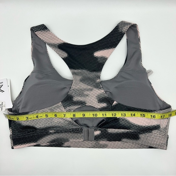 Xersion Women's Peach Camo Medium Support Sports Bra Sizes M L XL XXL - Picture 14 of 14